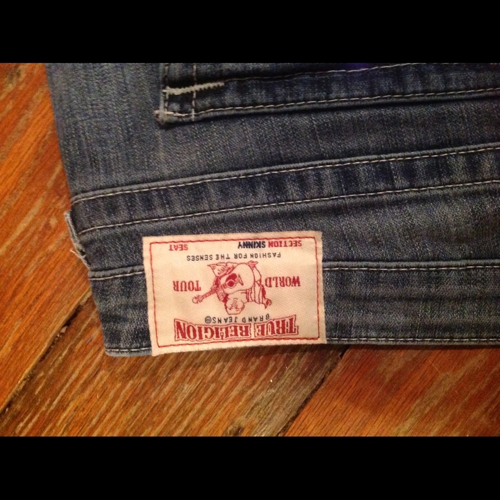 ❌ SOLD ❌ True Religion Ripped Skinny - Picture 4 of 4